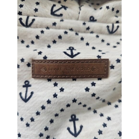 Naketano Women's Sweatshirt Hooded XL Nautical Asymmetric - Picture 9 of 10